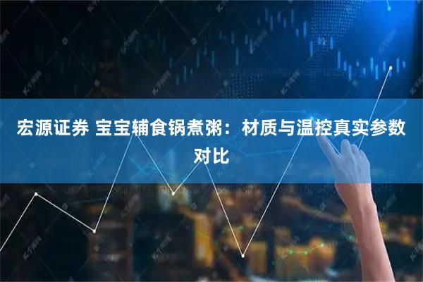 宏源证券 宝宝辅食锅煮粥：材质与温控真实参数对比